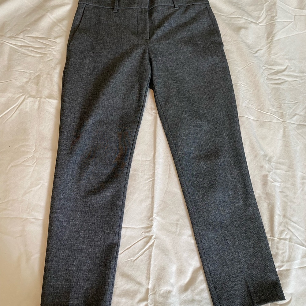 Ann Taylor Charcoal Gray Business Casual Pants